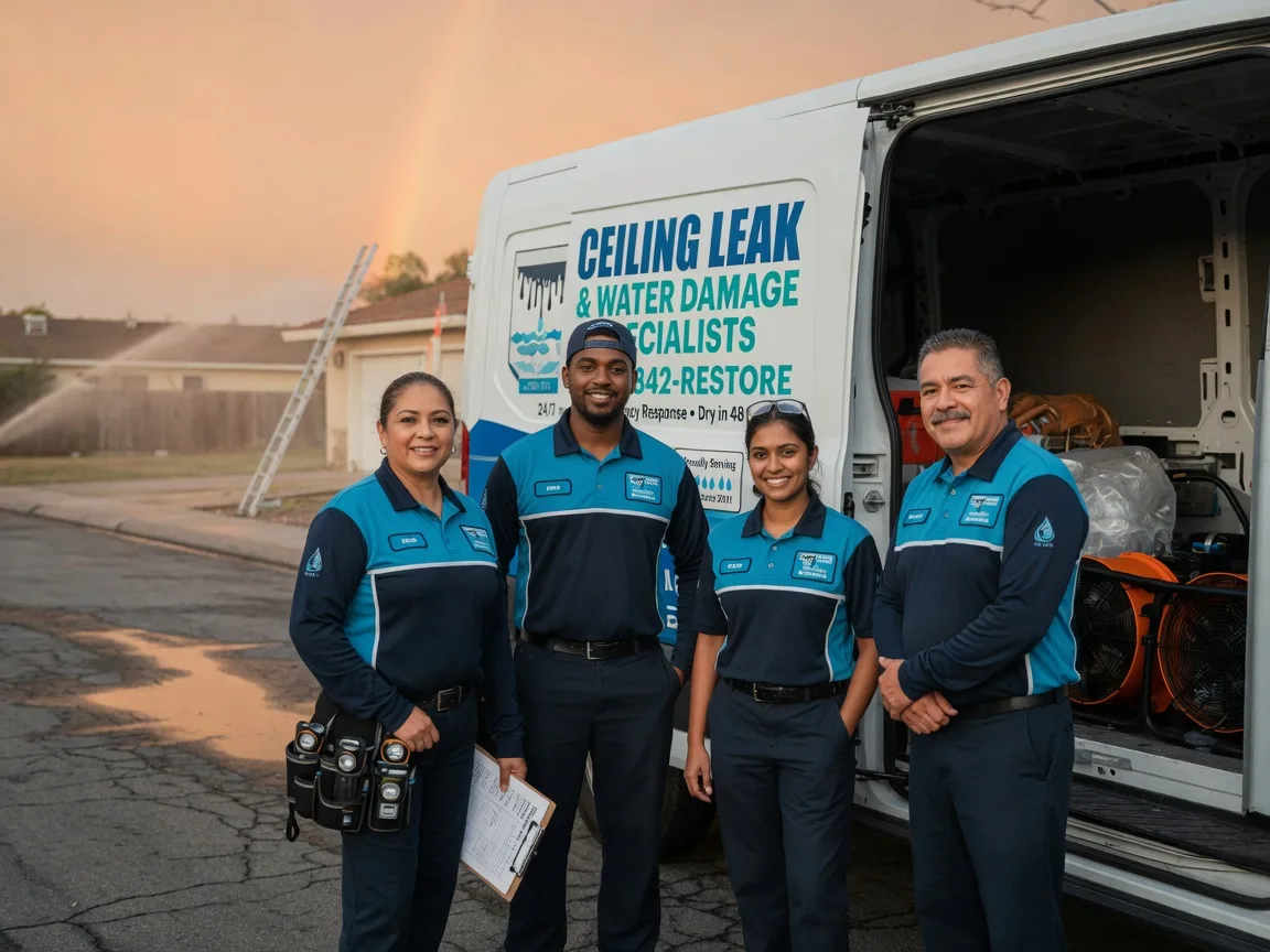 Ceiling Leak Cleanup company in Annona, TX